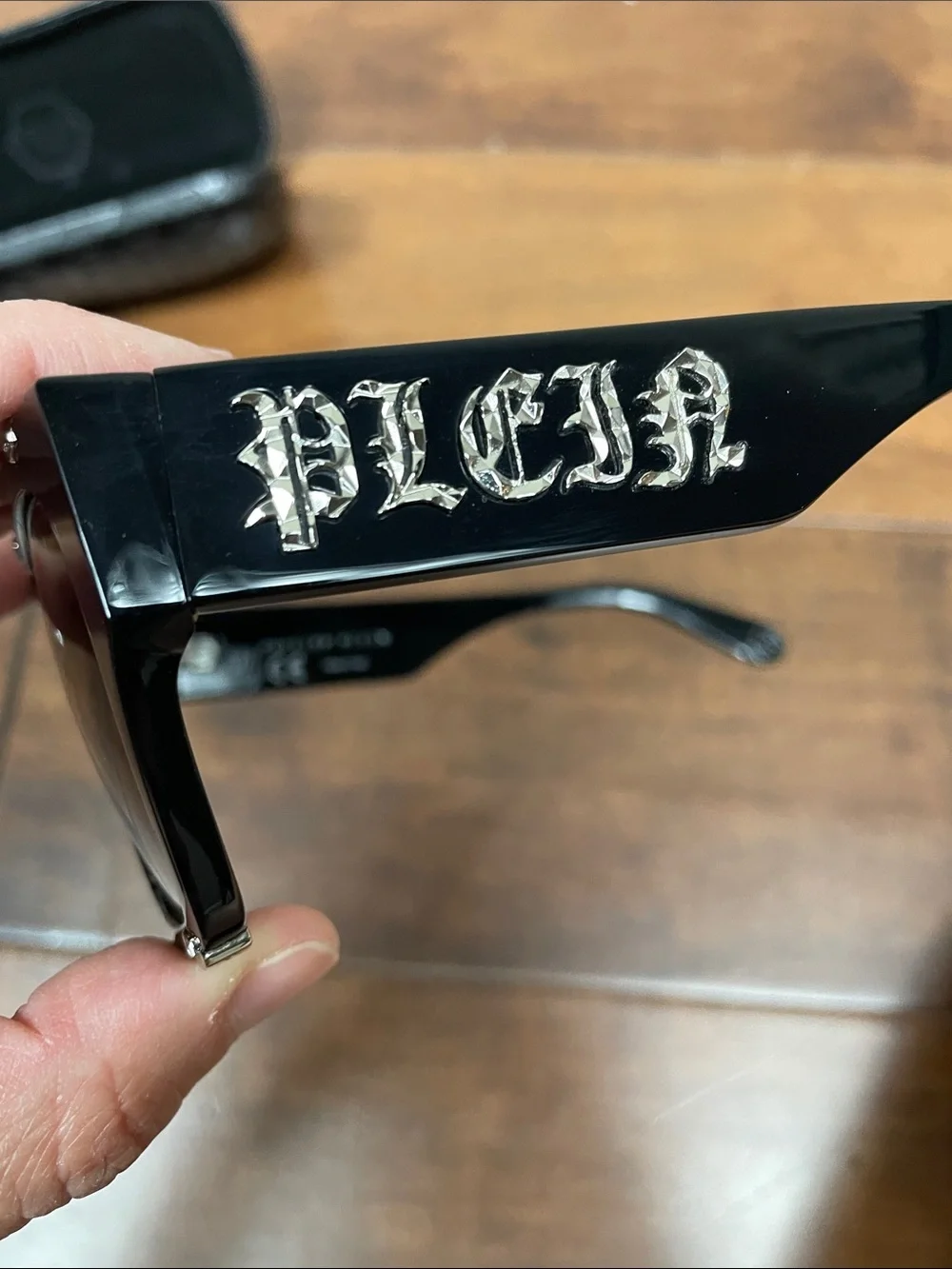 New Philipp Plein Square Gothic Plein Icon Square Sunglasses SPP042W